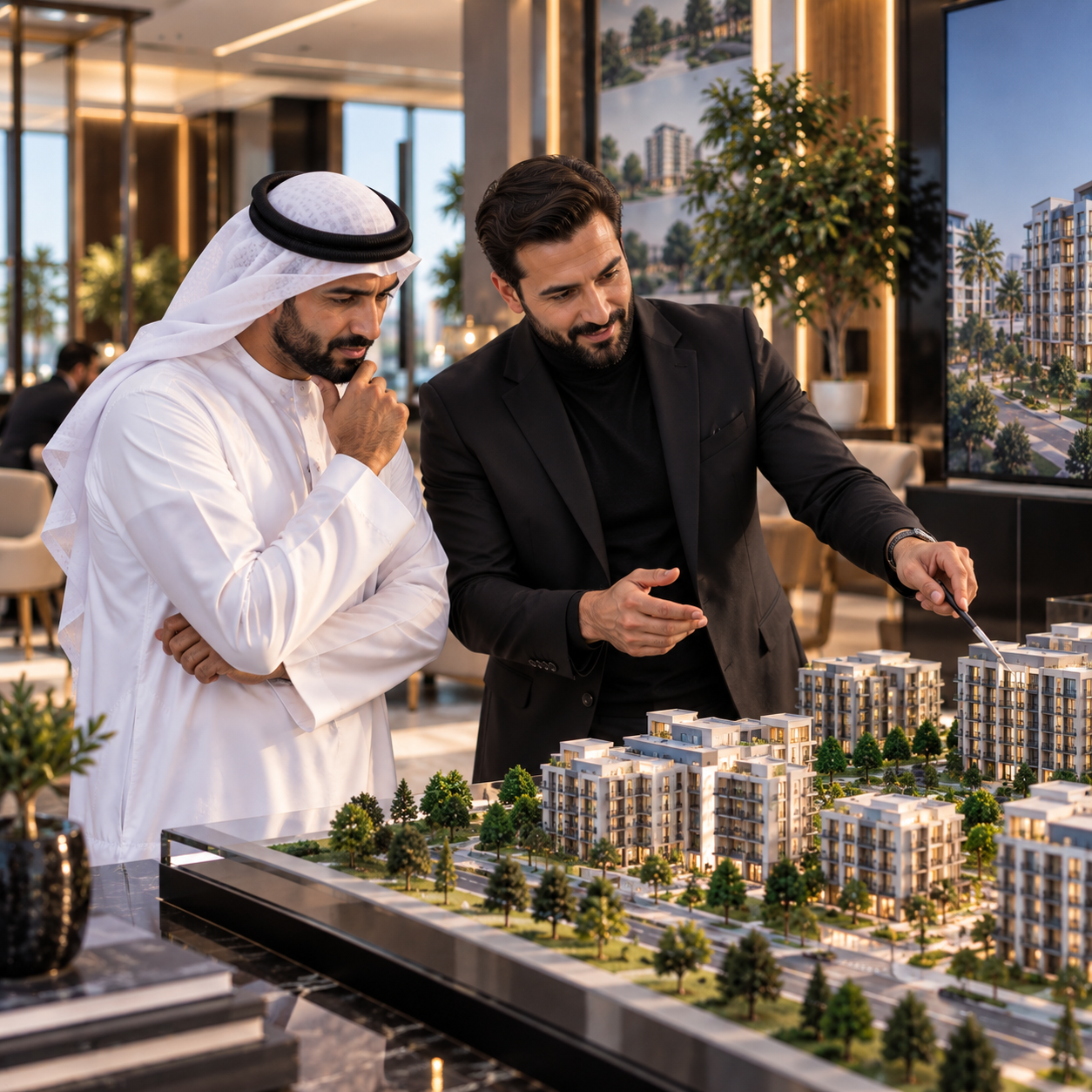 مقارنة المشاريع واختيار المنزل