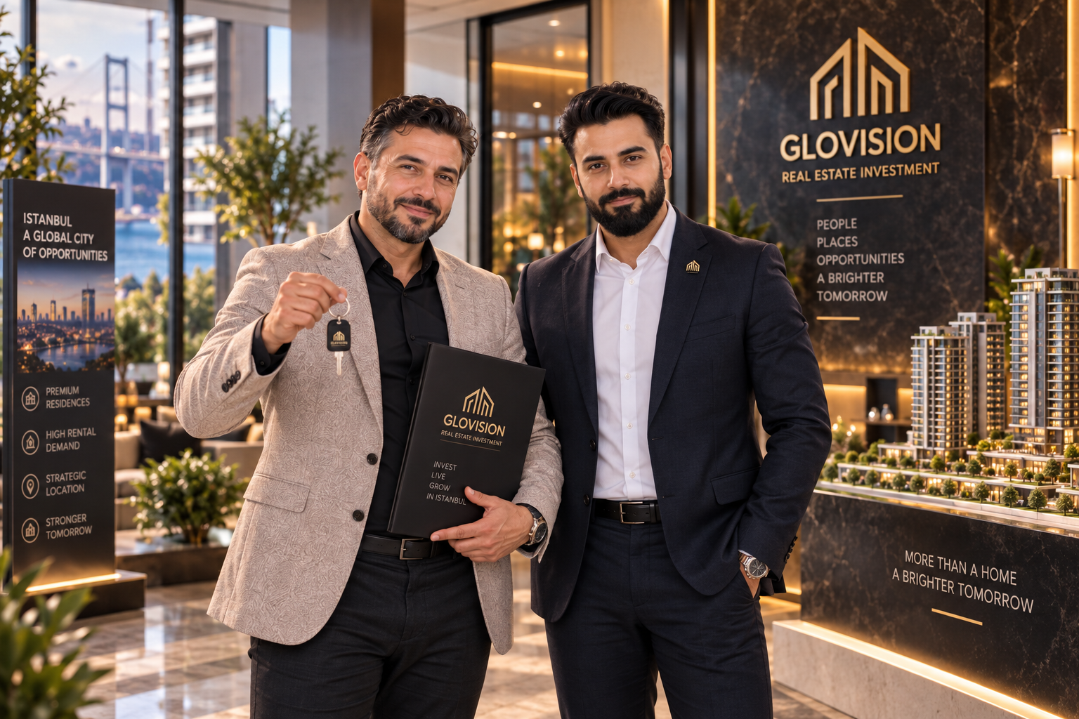 الاستلام وبدء الاستثمار